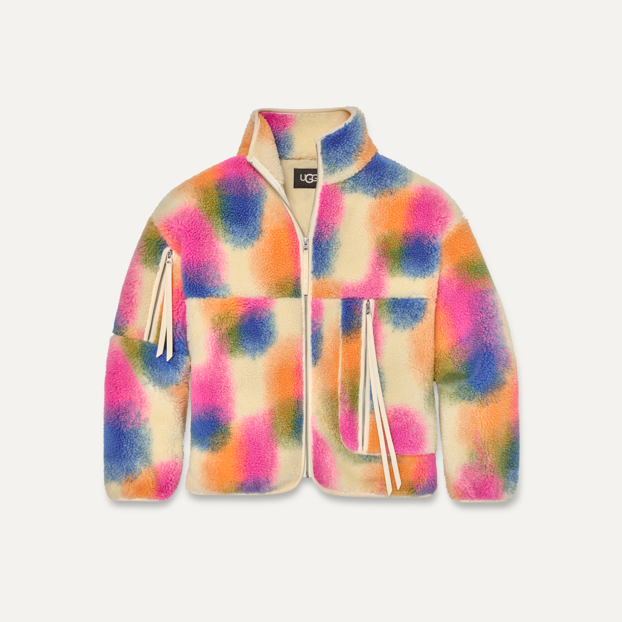 Women's UGG UGGfluff Marlene Sun All-over Print Jacket| JD